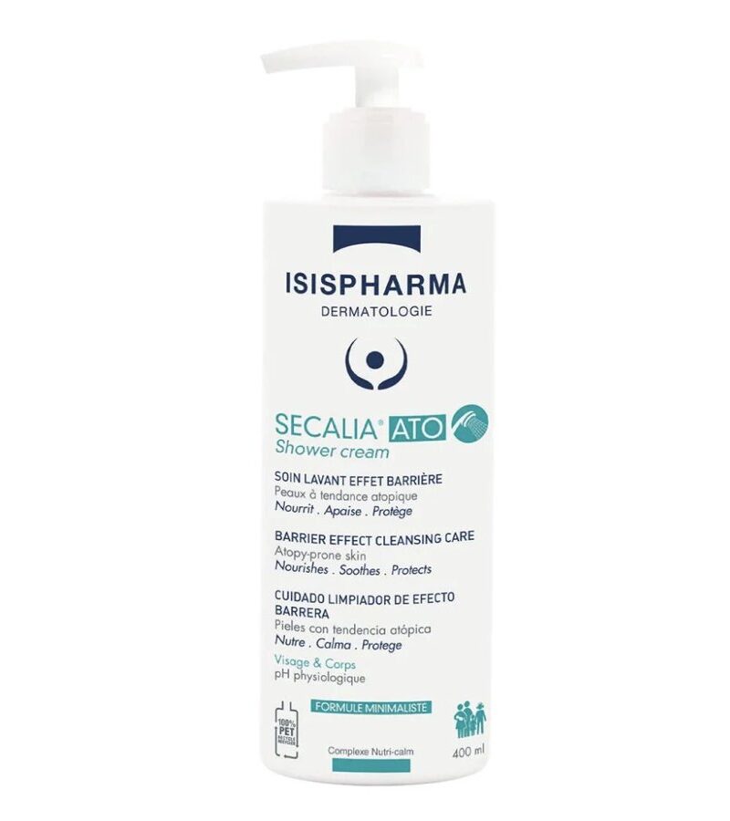 Secalia ATO Shower cream 400 ml For face and body Dry skin
